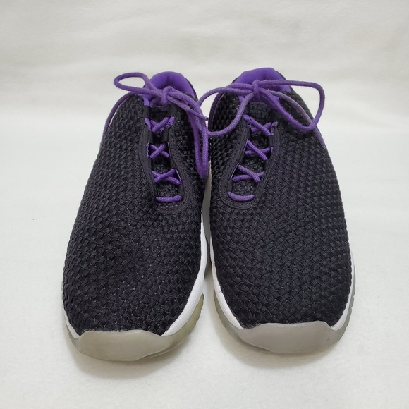 Jordan Future Low Purple/Black Sneakers - Picture 2 of 5